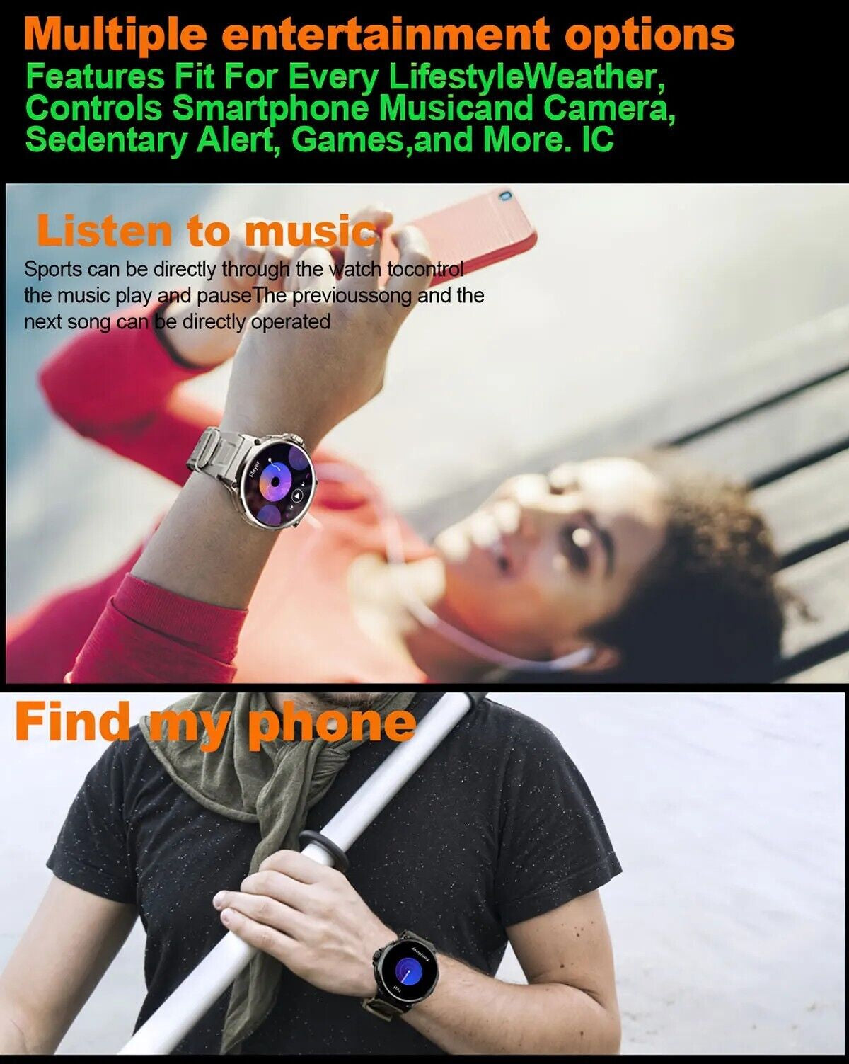Ultra HD 1.85" Smartwatch with GPS, Bluetooth Calls & Health Monitoring - Perfect Gym Gift!