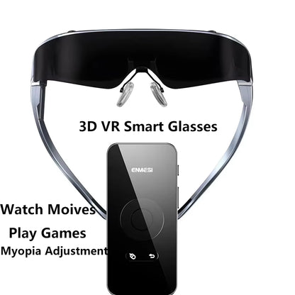 Experience 3D Entertainment Anywhere with 2024's Most Advanced Android Smart Glasses - Perfect for Movies and Gaming!