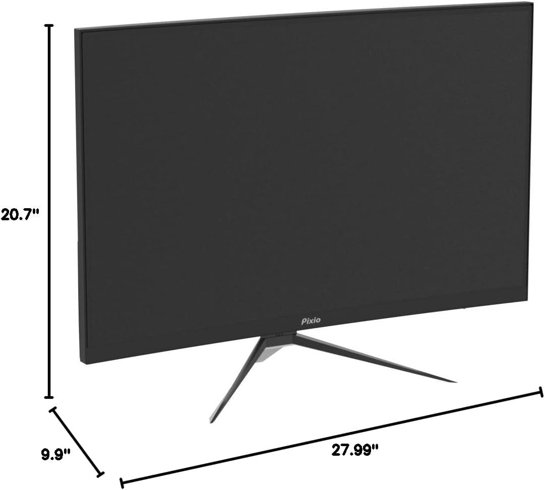 Elevate Your Gaming Experience: PXC325 32" Curved 165Hz FHD 1080P Monitor with Ultra-Fast 1ms Response Time and Adaptive Sync