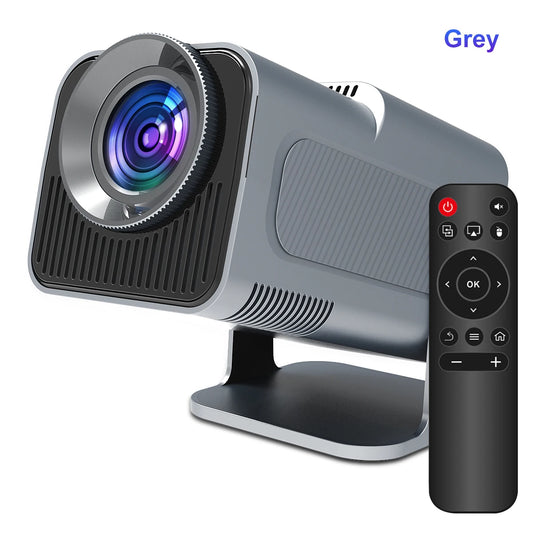 HY320 Android 11 4K HD Projector - Portable Wifi 6, 390 ANSI Lumens, Bluetooth 5.0, 1080P Outdoor Entertainment - Upgraded Version of HY300